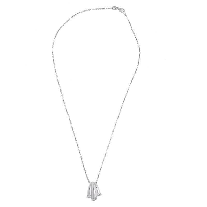 Contemporary Piaget Diamond White Gold Dancer Necklace