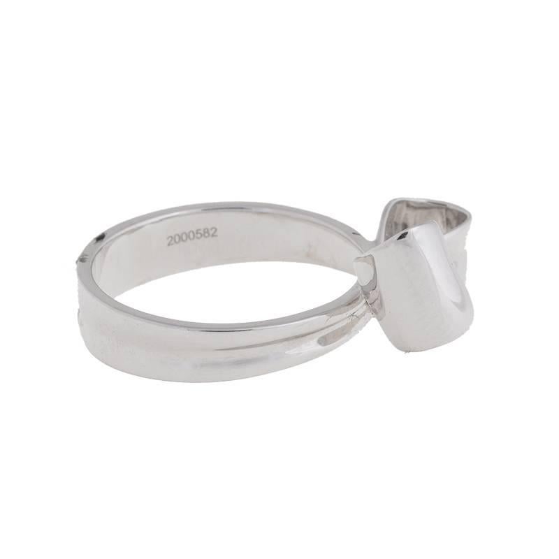 Contemporary 18 Karat Mimi So Bow Diamond Ring