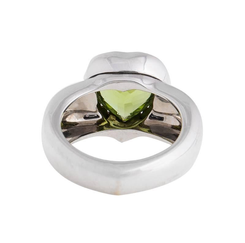 Piaget 18K White Gold, Diamond, Prasiolite Ring
Features:
Brand: Piaget
Gender: Womens
Condition: Brand new
Metal: 18k White Gold
Ring Size 7.5
Stone: Prasiolite, Diamond 0.28ct
Retail: $7,600.00