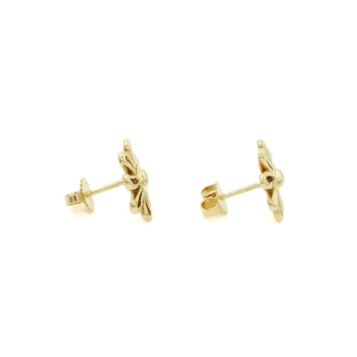 TIFFANY & Co. Paloma Picasso Orecchini X in oro 18 carati Extra Large in vendita 4