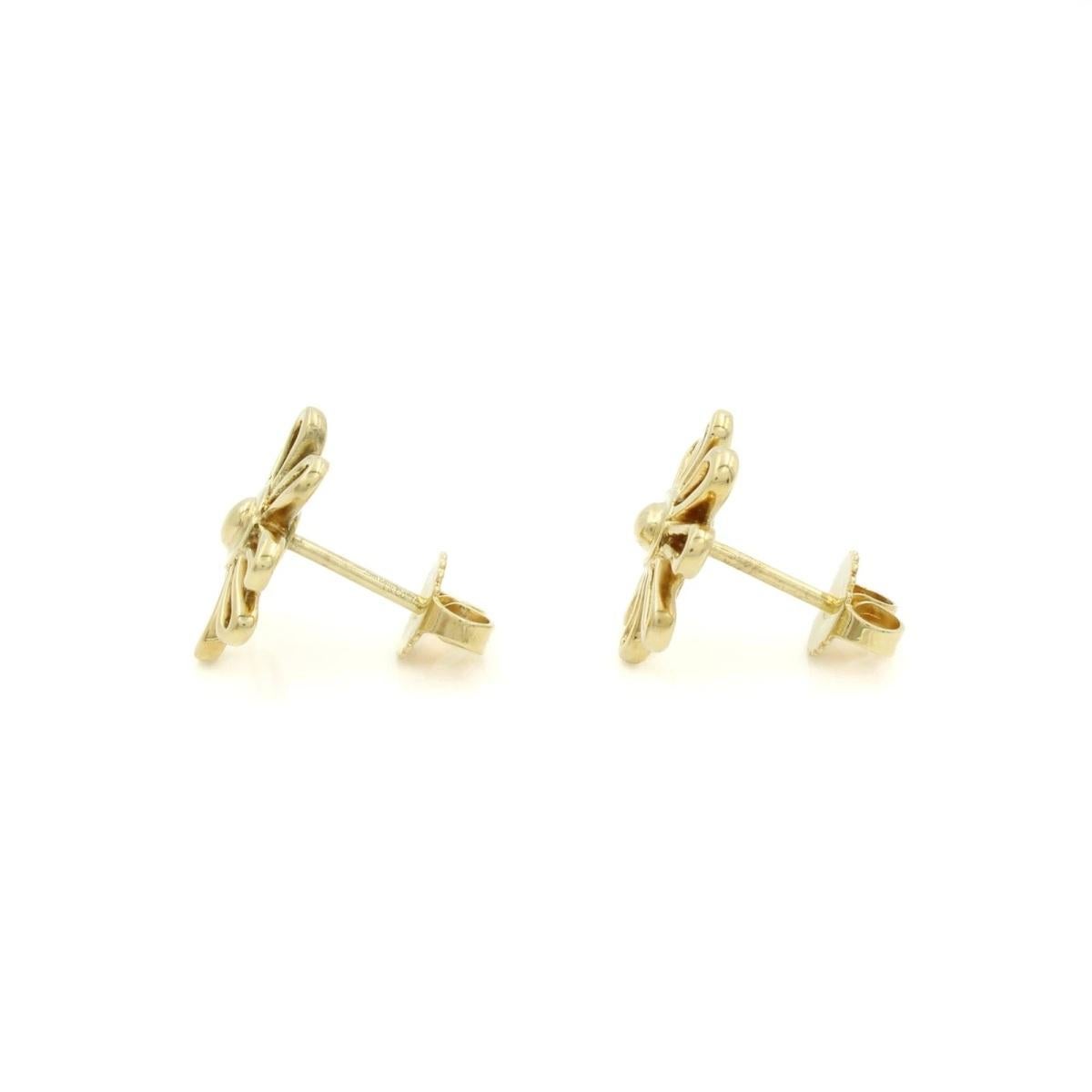TIFFANY & Co. Paloma Picasso Orecchini X in oro 18 carati Extra Large in vendita 3