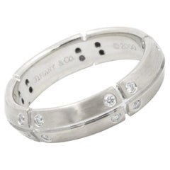 TIFFANY & Co. Streamerica Anillo de Diamantes de Oro Blanco de 18 K 8