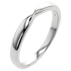 TIFFANY & Co. Anneau de mariage Harmony en platine 3mm 8.5