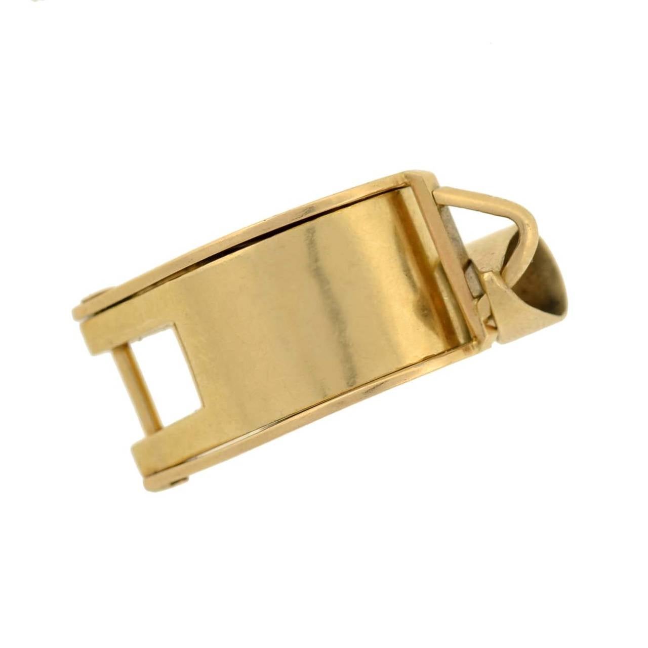 Contemporary Solid Gold Jeweler's Loop 2