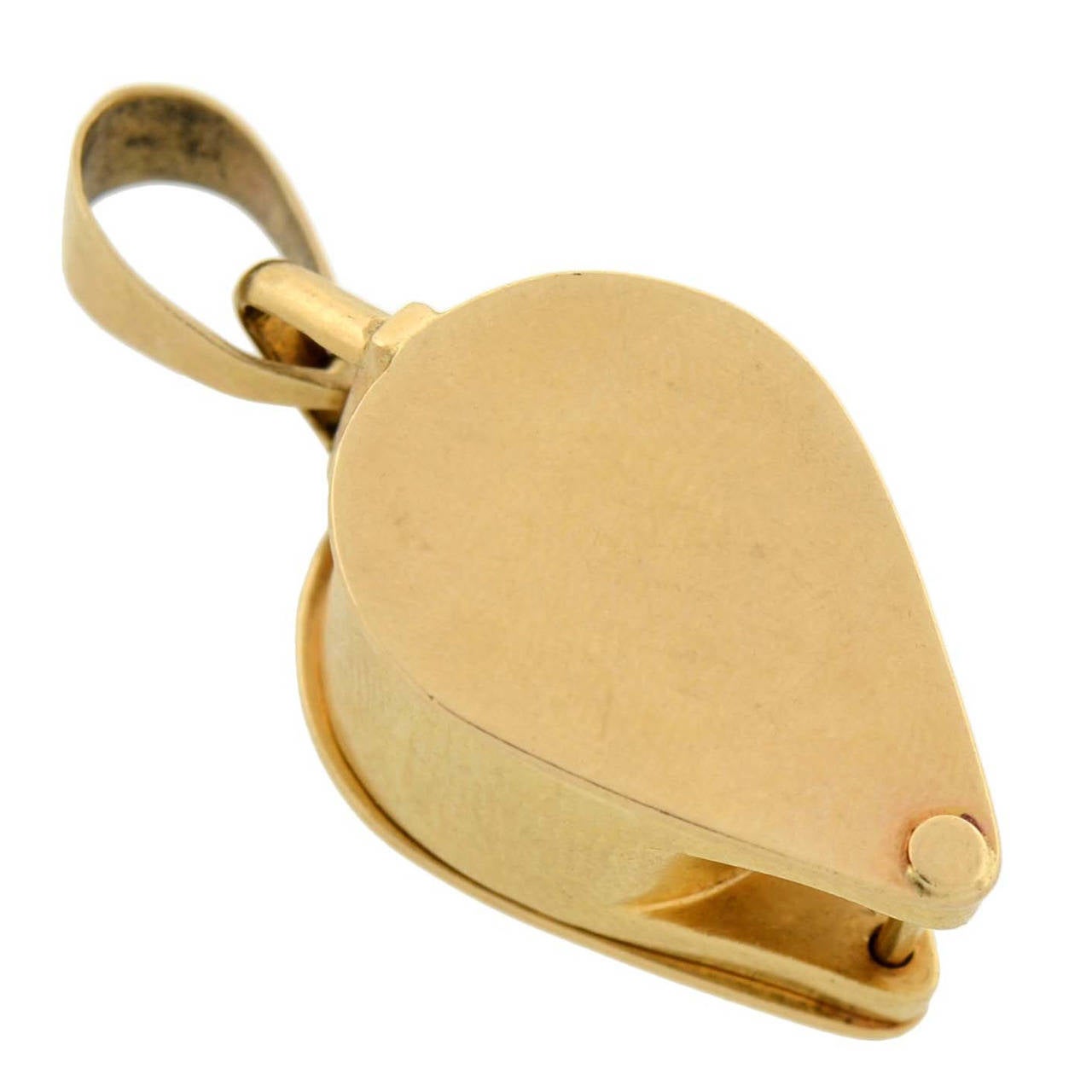 Contemporary Solid Gold Jeweler's Loop at 1stDibs