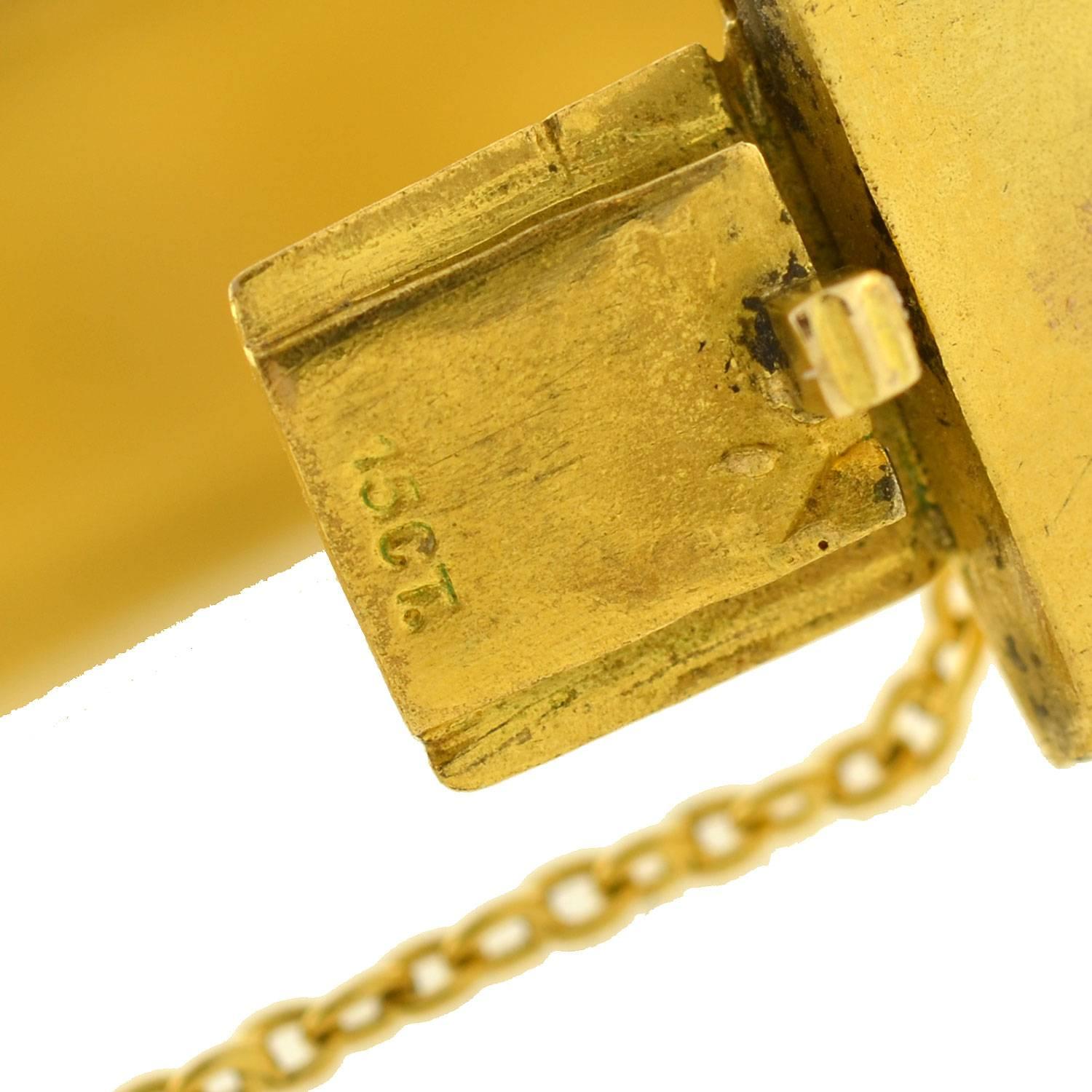 Women's Victorian English Gold Etruscan Bangle 