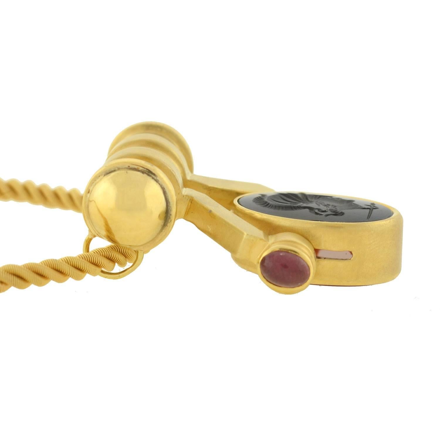 aurafin gold necklace