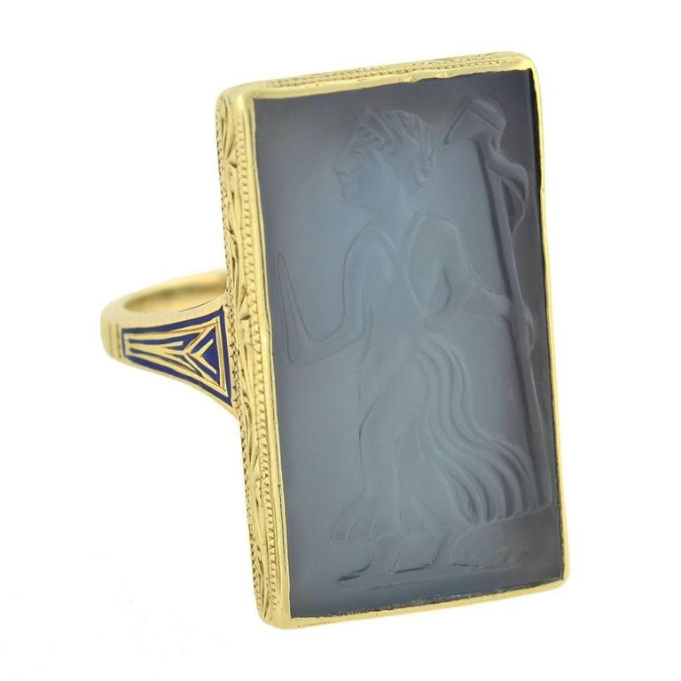Roman soldier cameo ring meaning deals