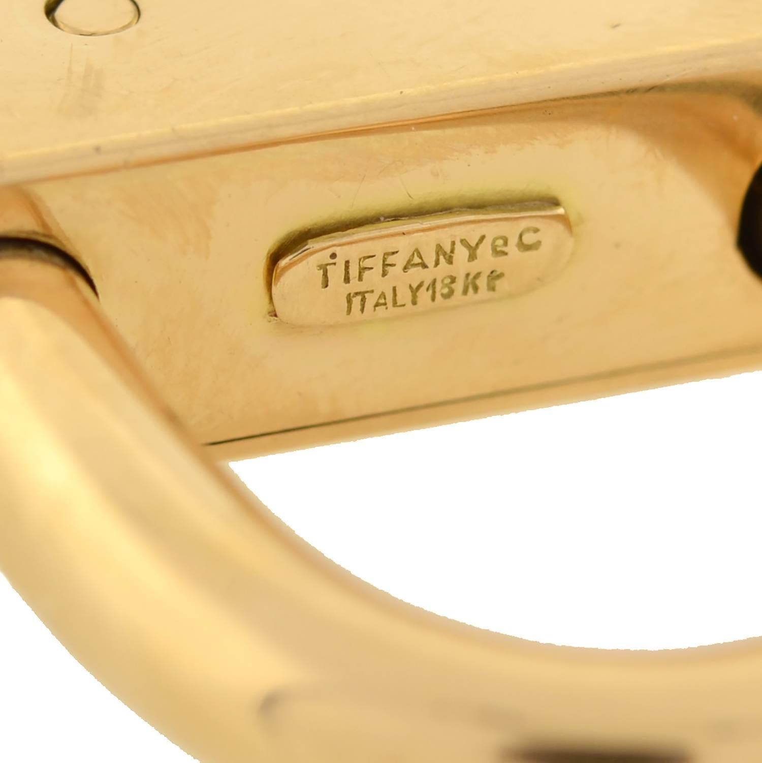 Tiffany & Co. Heavy Gold Working Padlock 1