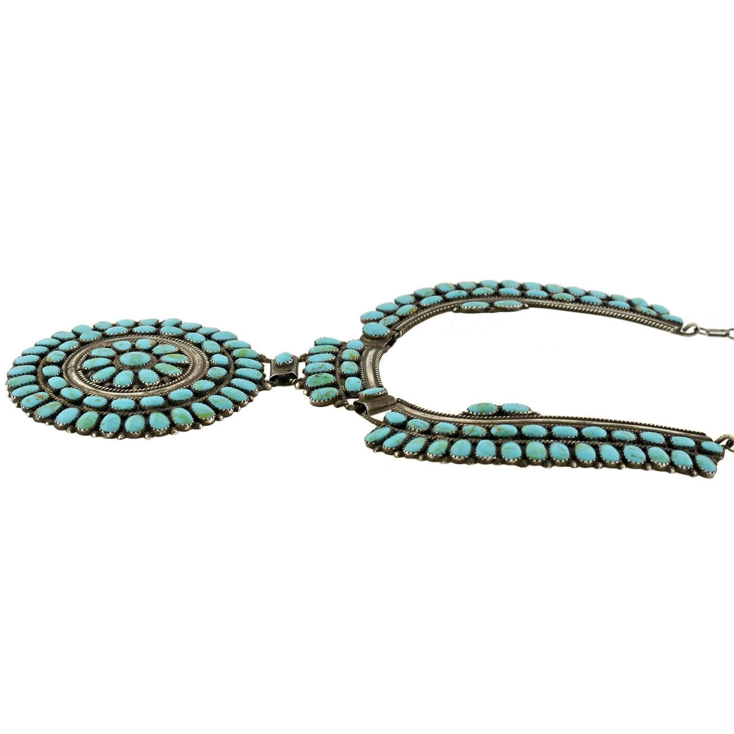 navajo turquoise pendant
