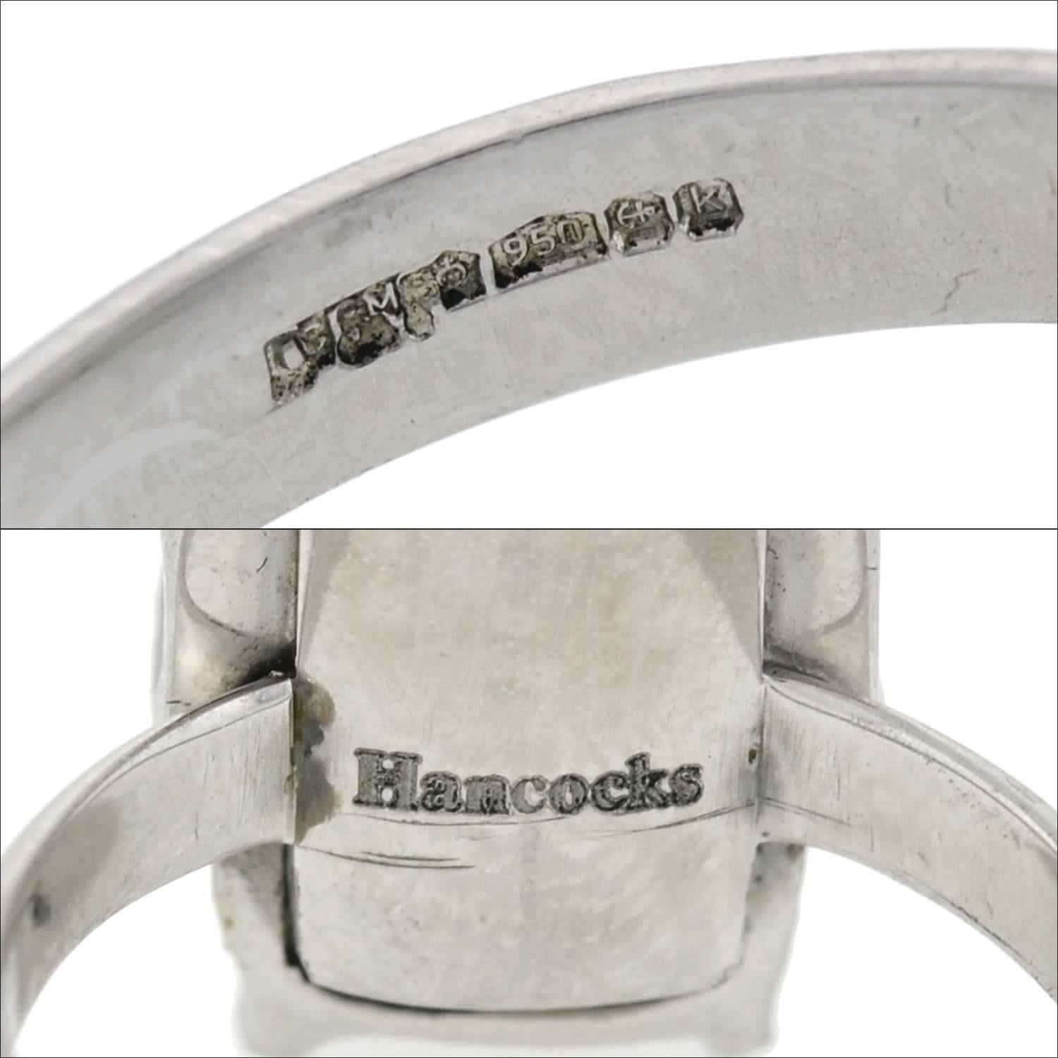 Deakin & Francis Contemporary Platinum Diamond Moveable Skull Ring 3