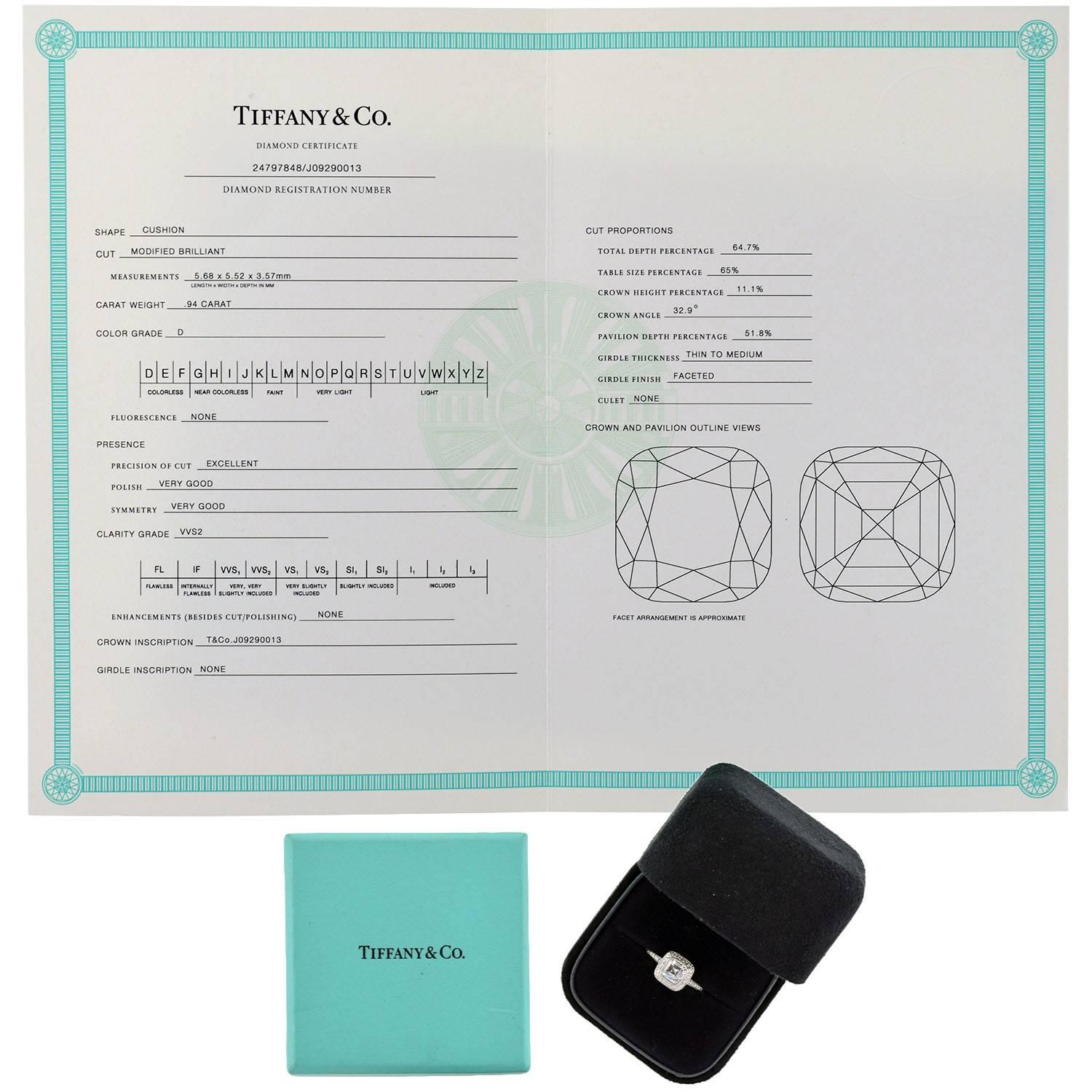 Tiffany & Co. 0.94 Carat 