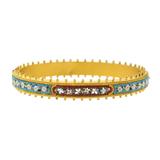 Bracciale vittoriano con micro-mosaico fine