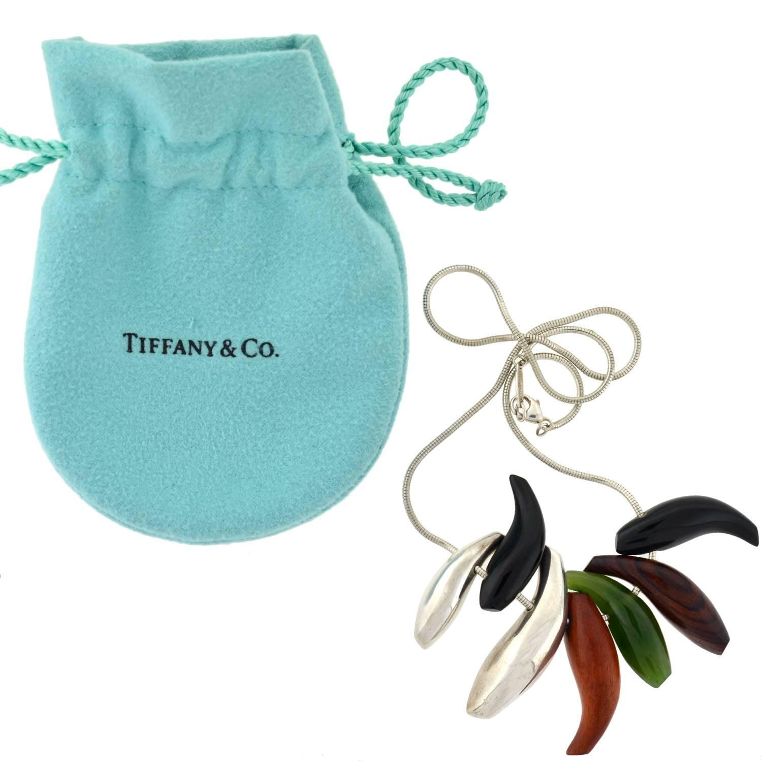Contemporary Tiffany & Co. Frank Gehry Seven Fish Necklace