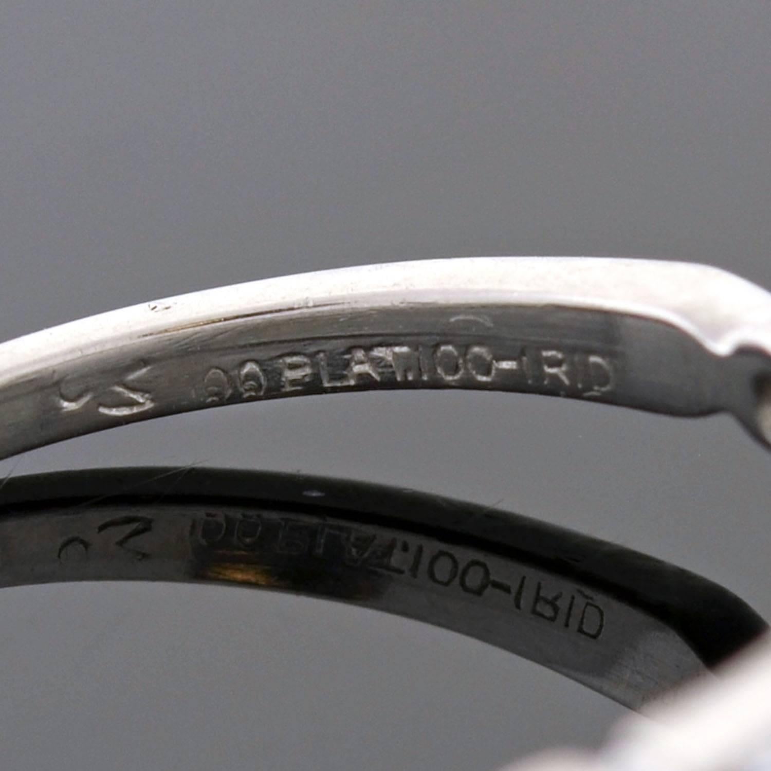 Late Art Deco GIA Certified 2.19 Carat Diamond Engagement Ring 3