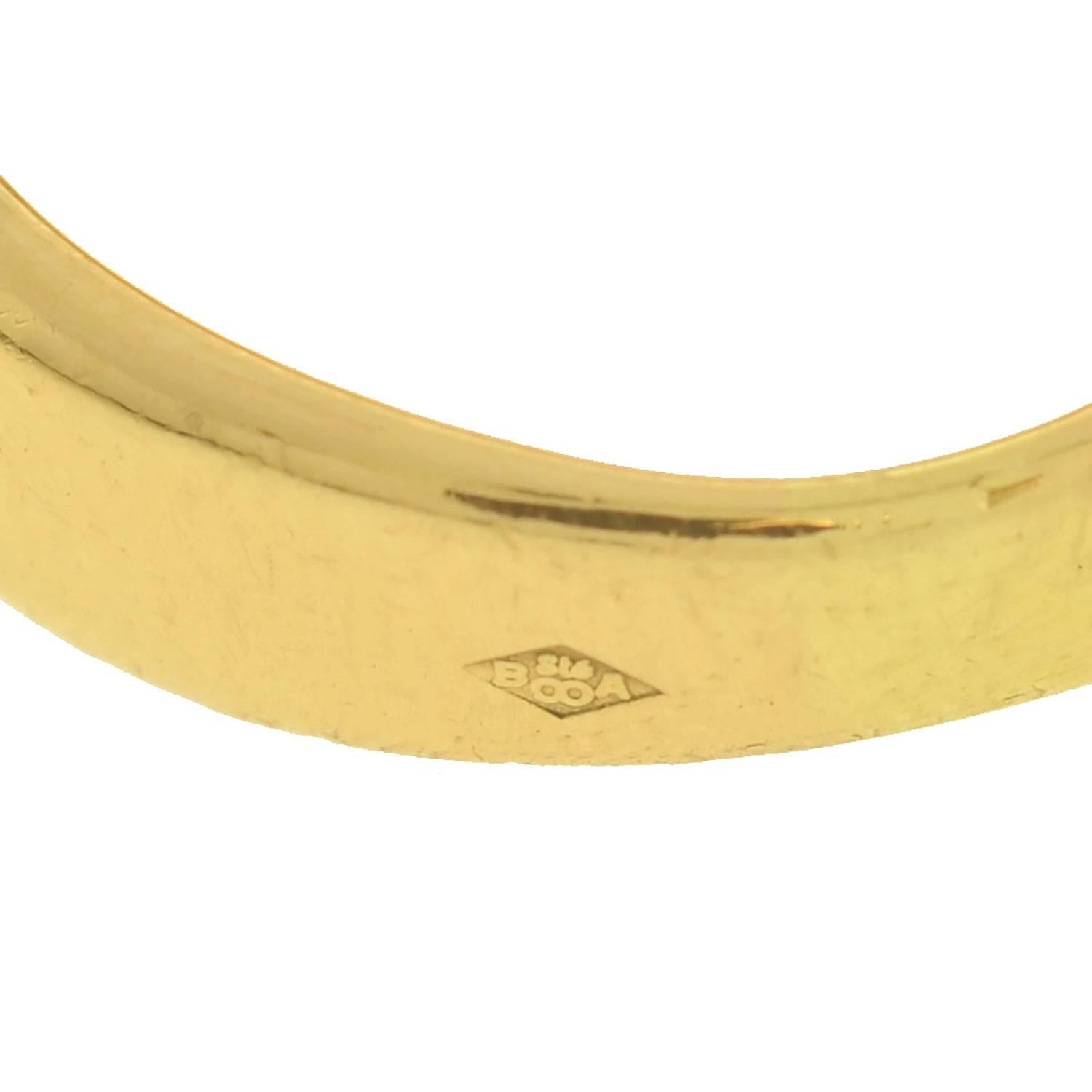 Chanel Contemporary Citrine, Peridot and Iolite Three-Stone Ring 3