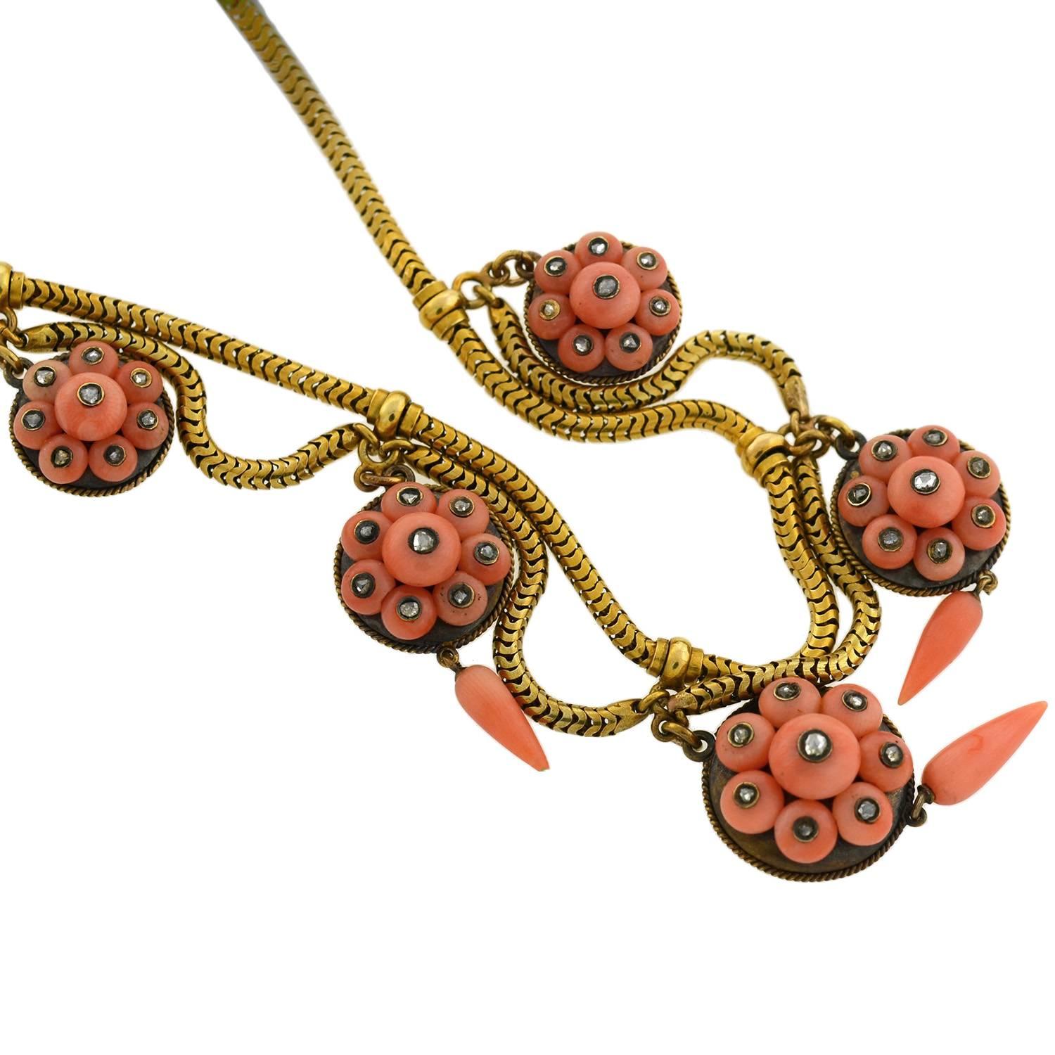 coral rose pendant designs