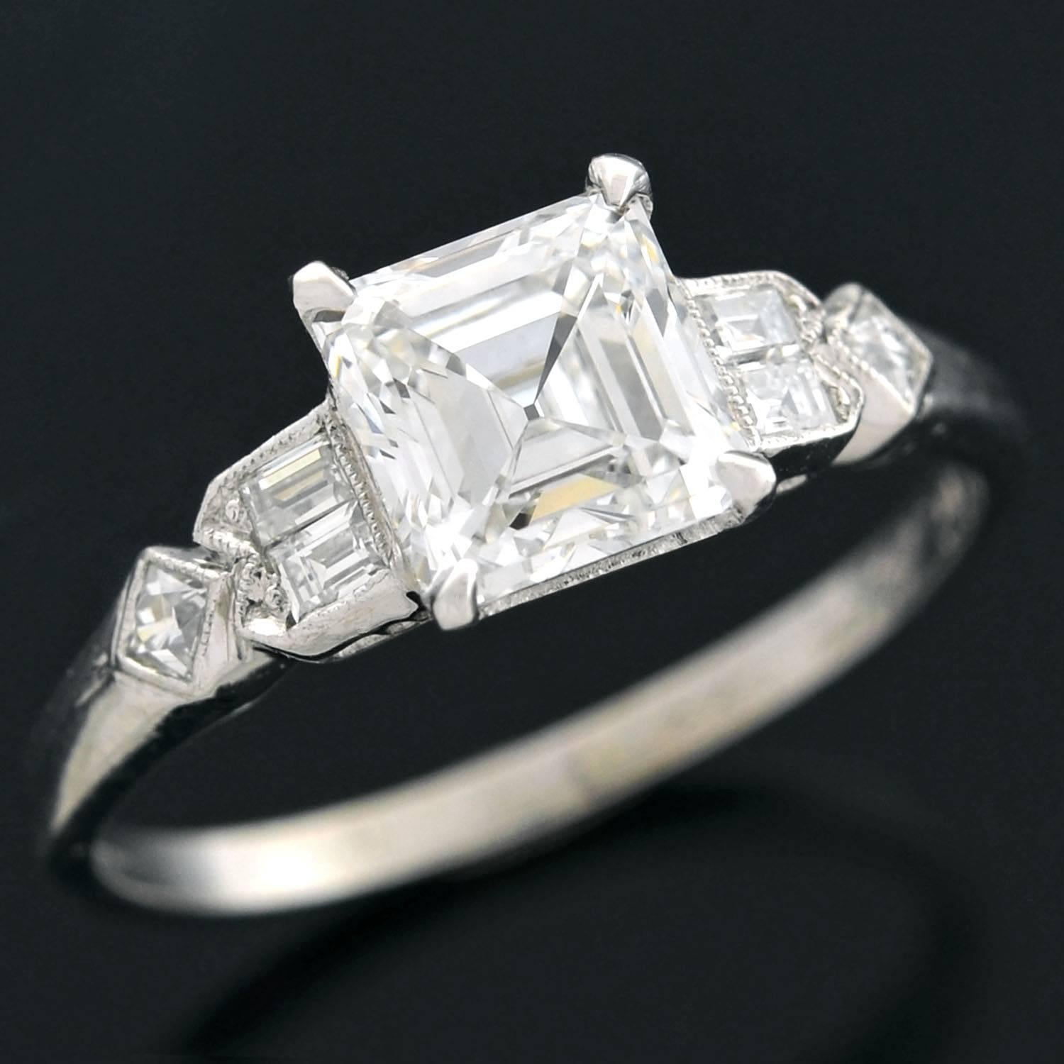 1.5 carat emerald cut diamond price