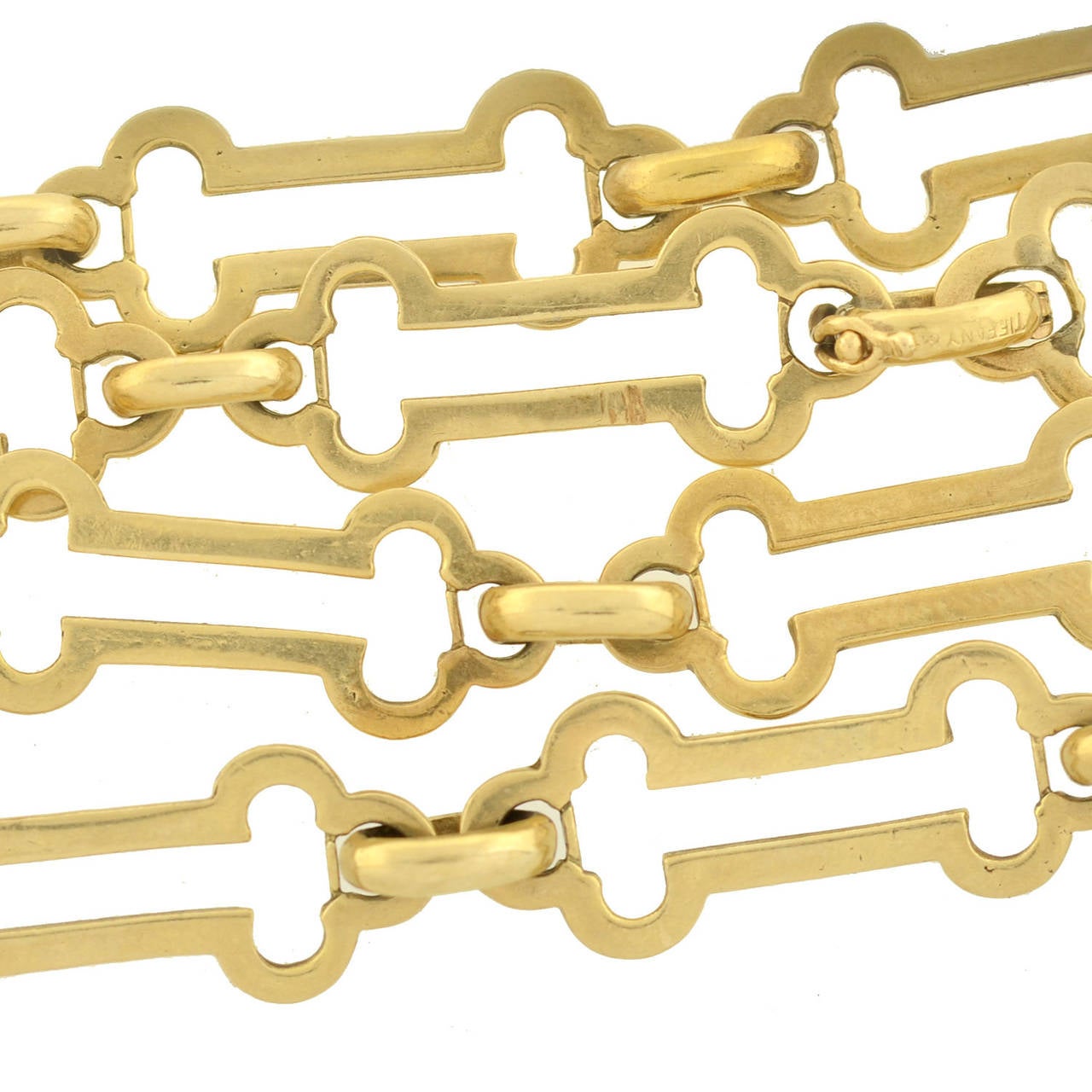 Tiffany & Co. Open Link Gold Chain In Good Condition In Narberth, PA
