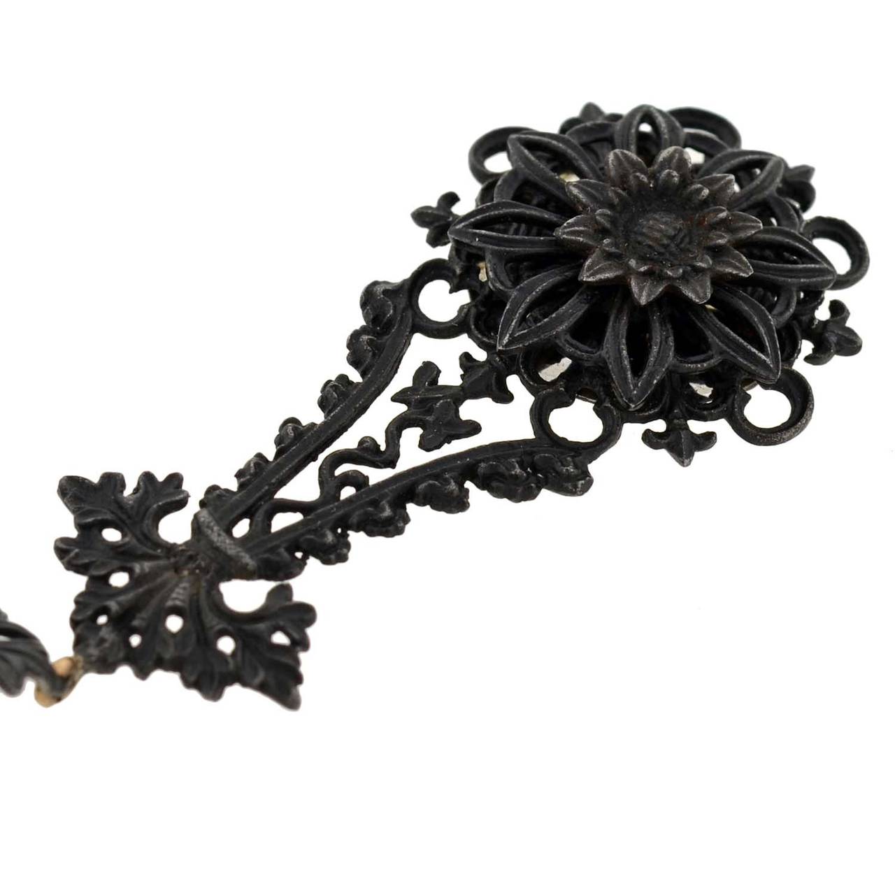 Women's Rare Georgian Berlin Iron Earrings