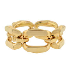 1960s Heavy Gold Link Bracelet at 1stDibs | heavy link bracelet, heavy ...