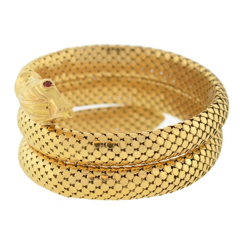 wrap around snake bracelet