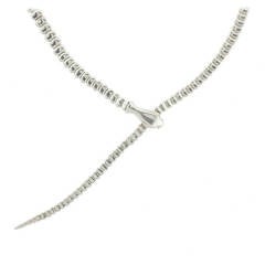 Tiffany & Co. Elsa Peretti Contemporary Sterling Snake Necklace