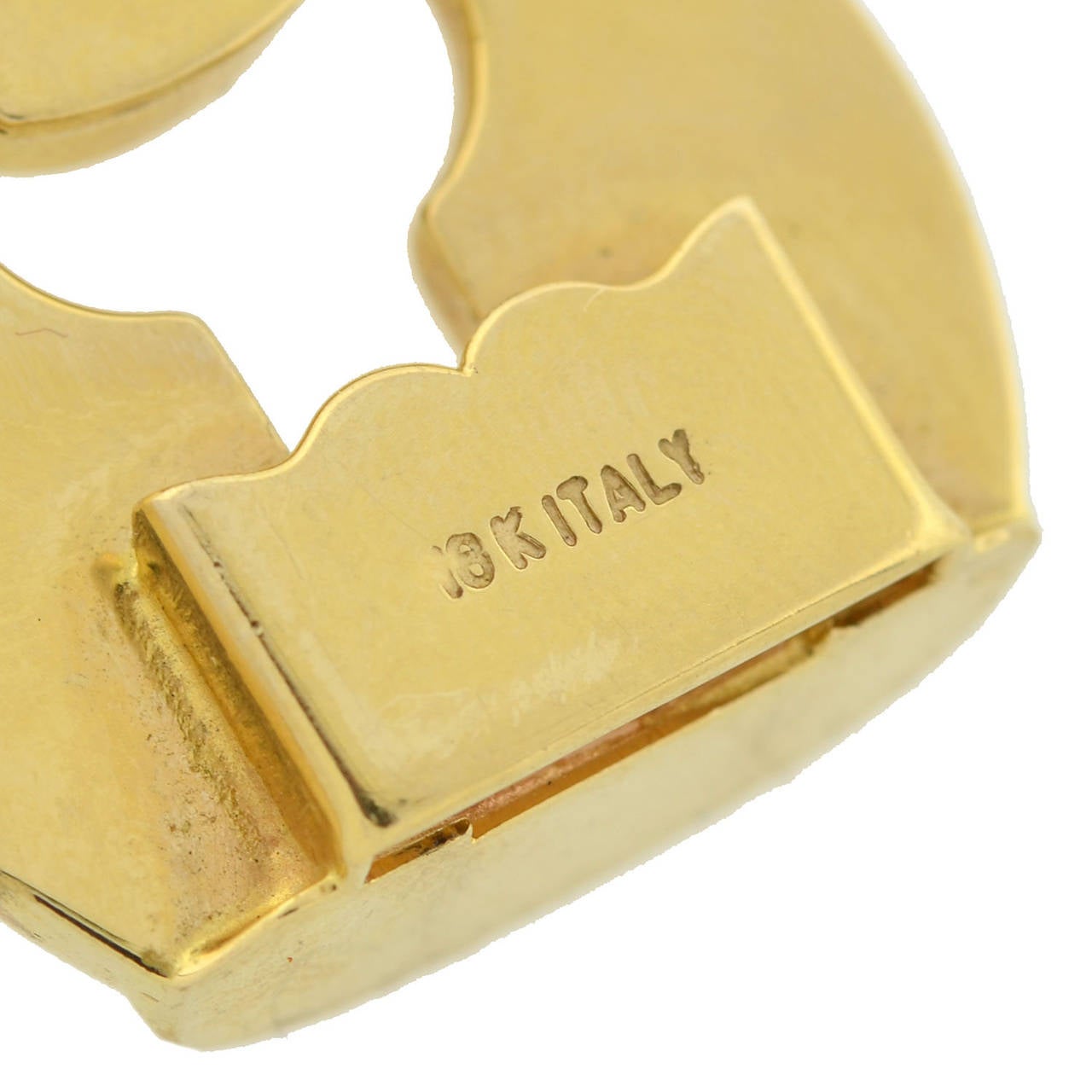 Gold Anchor Link Bracelet 1