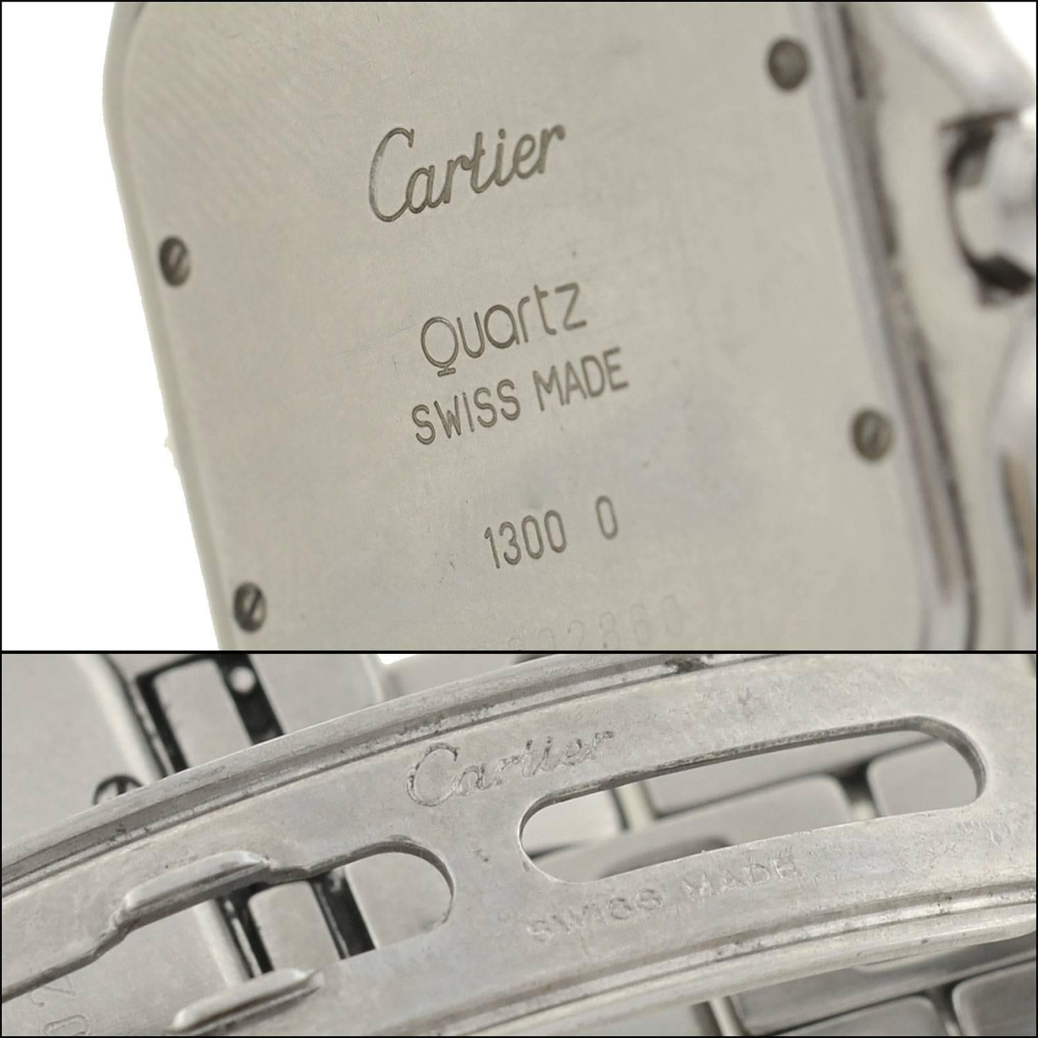 Women's Cartier Contemporary Ladies Stainless Steel Swiss Watch