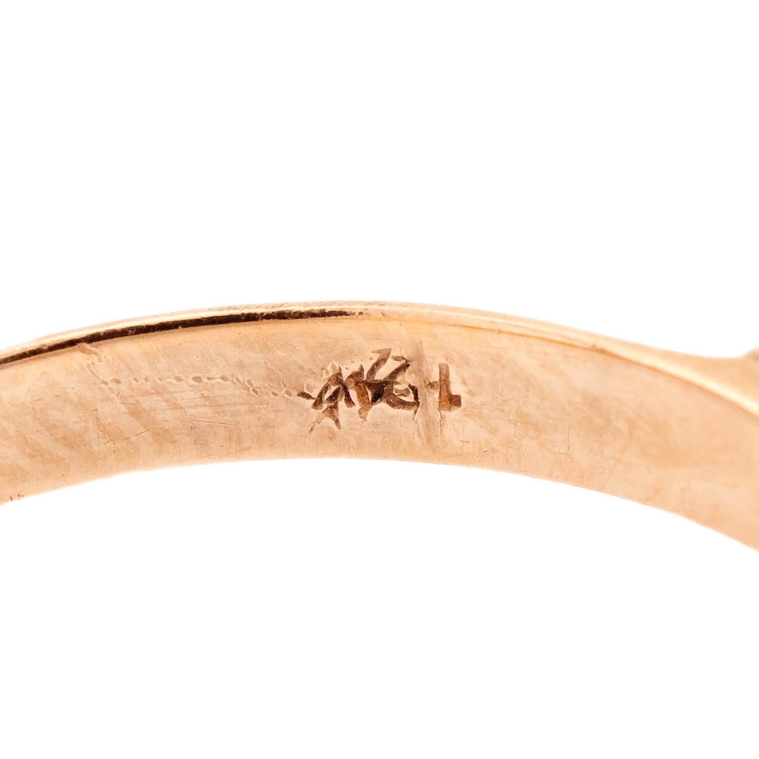 Bague de fiançailles édouardienne en 18k/platine avec diamant 1ct Pour femmes en vente