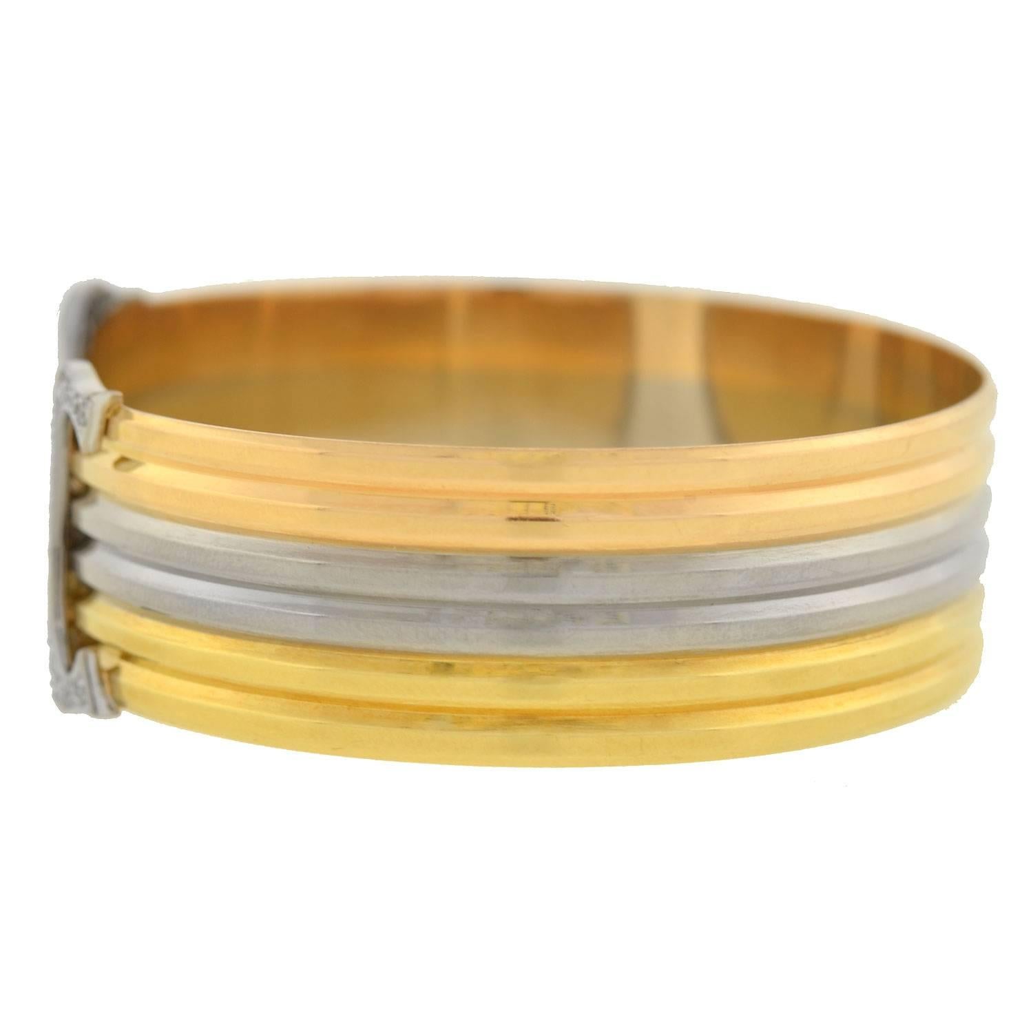 Contemporary CARTIER French Tri-Color 