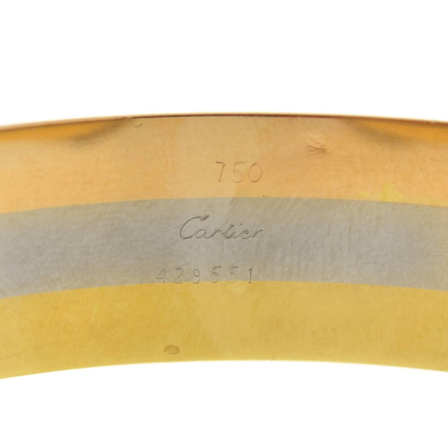 Women's CARTIER French Tri-Color 