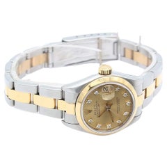 Rolex Datejust Lady 79163 - Steel/Gold, Diamond Dial, Oyster, Full Set