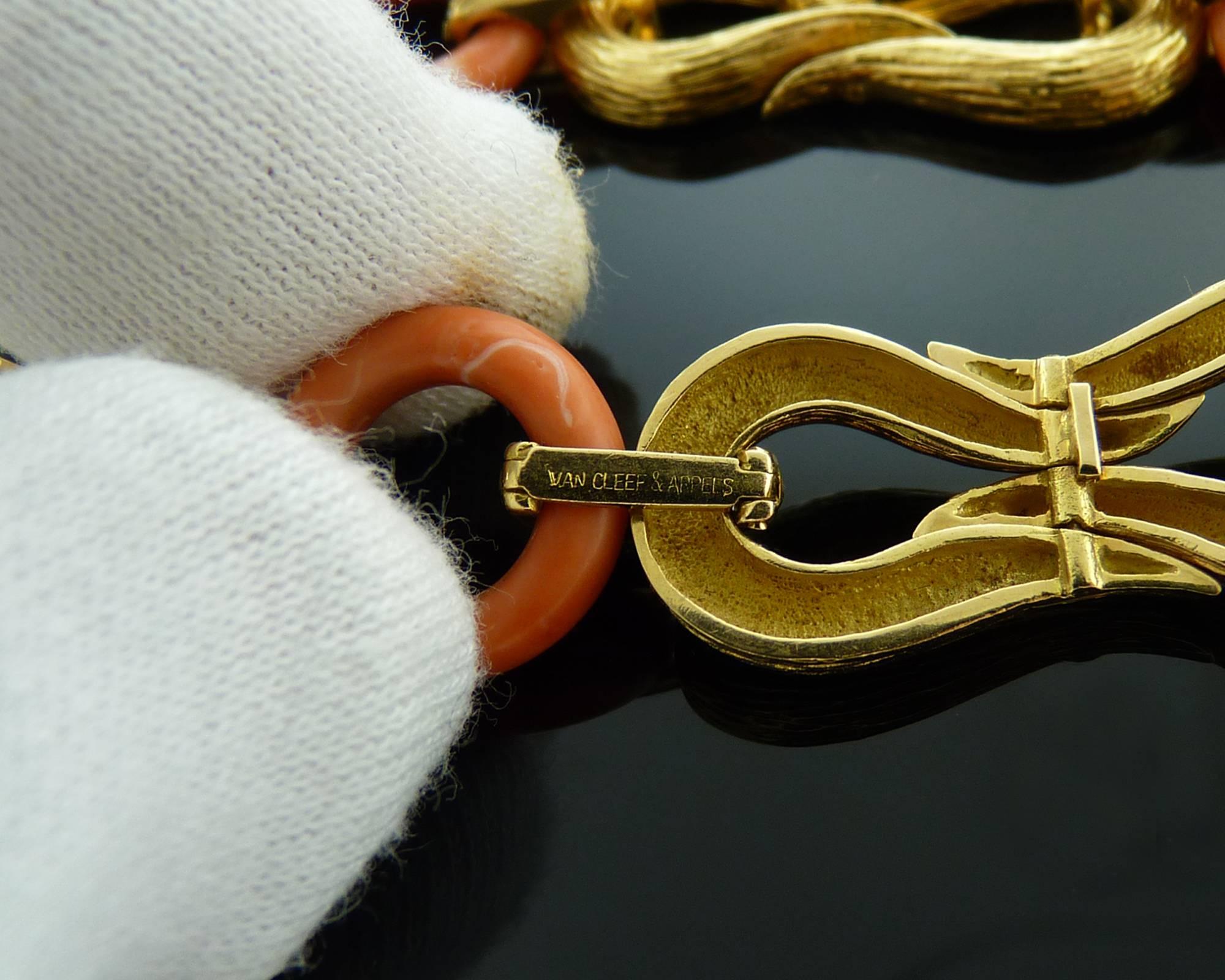 Mixed Cut Van Cleef & Arpels Vintage Convertible Sautoir Necklace Bracelet For Sale