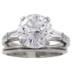 Tiffany Three Stone Diamond Engagement Ring