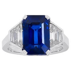 Bulgari 6.40 Carat Certified Sapphire Cocktail Ring
