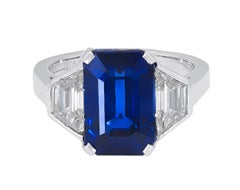 Bulgari 6.40 Carat Certified Sapphire Cocktail Ring