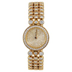 Harry Winston Premier 22mm Diamond Gold Watch