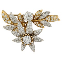 Tiffany & Co. Schlumberger Jasmine Diamond Brooch