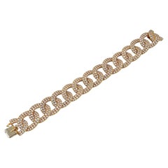 Bracciale Van Cleef & Arpels “Olympia” con diamanti da 17,6 ct in oro 18 carati - Firmato