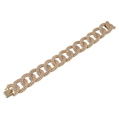 Van Cleef & Arpels „Olympia“ – Diamantarmband mit 17,6 Karat in 18-karätigem Gold – signiert