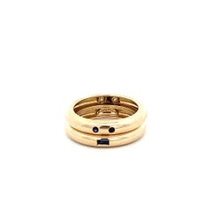 Adina Reyter One of a Kind Sapphire and Diamond Mood Ring Set