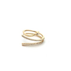 Adina Reyter One of a Kind Pave Skinny 1 Shooting Star Wrap Ring