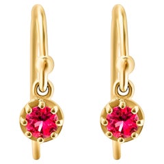 Bloom 18ct Gold Petal Earrings
