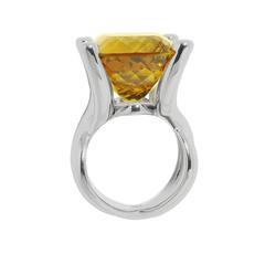 Colleen B. Rosenblat beryl gold ring