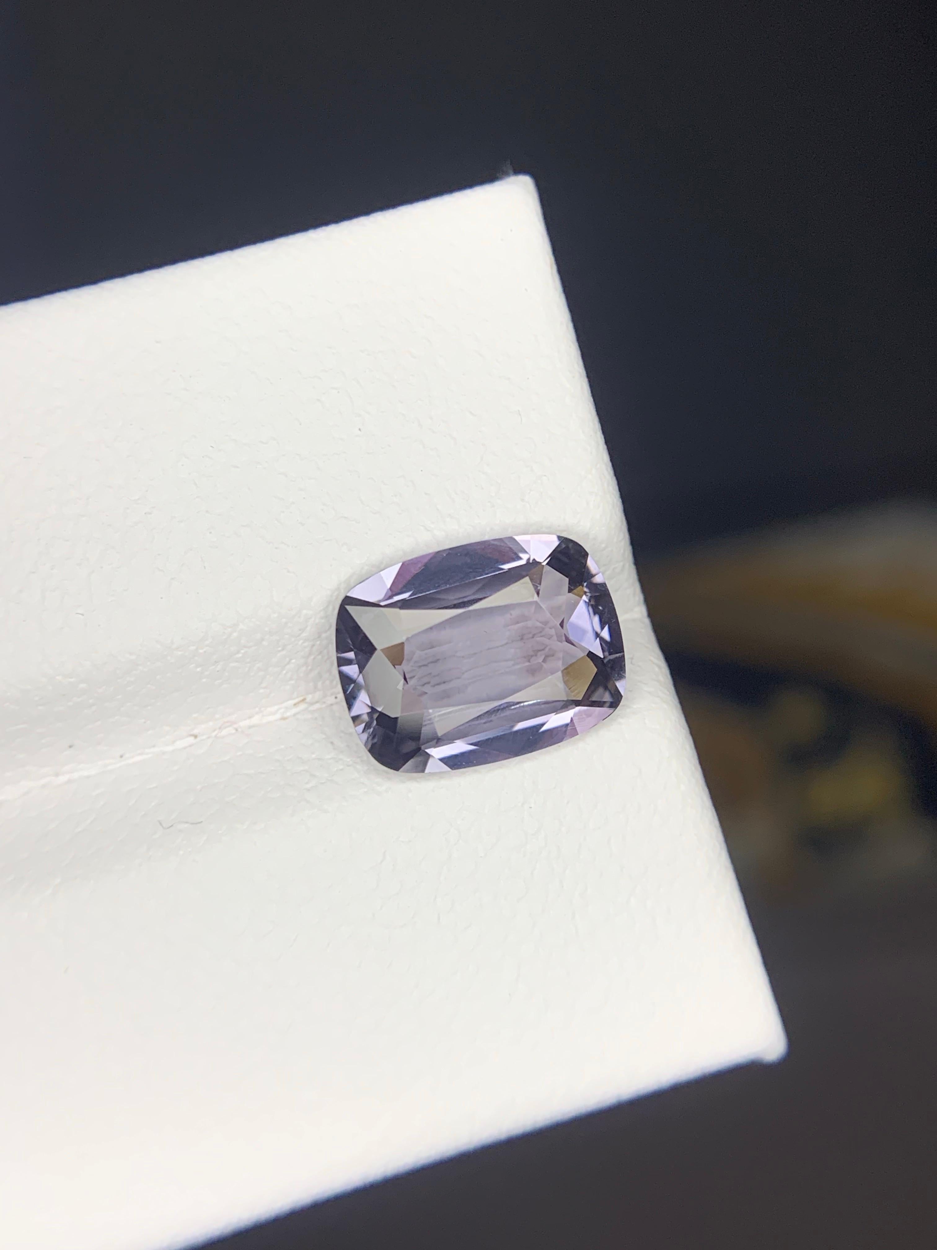 GFCO-zertifizierte 2,56 Karat natürliche lose grau blau Spinell aus Myanmar Mine im Angebot 7