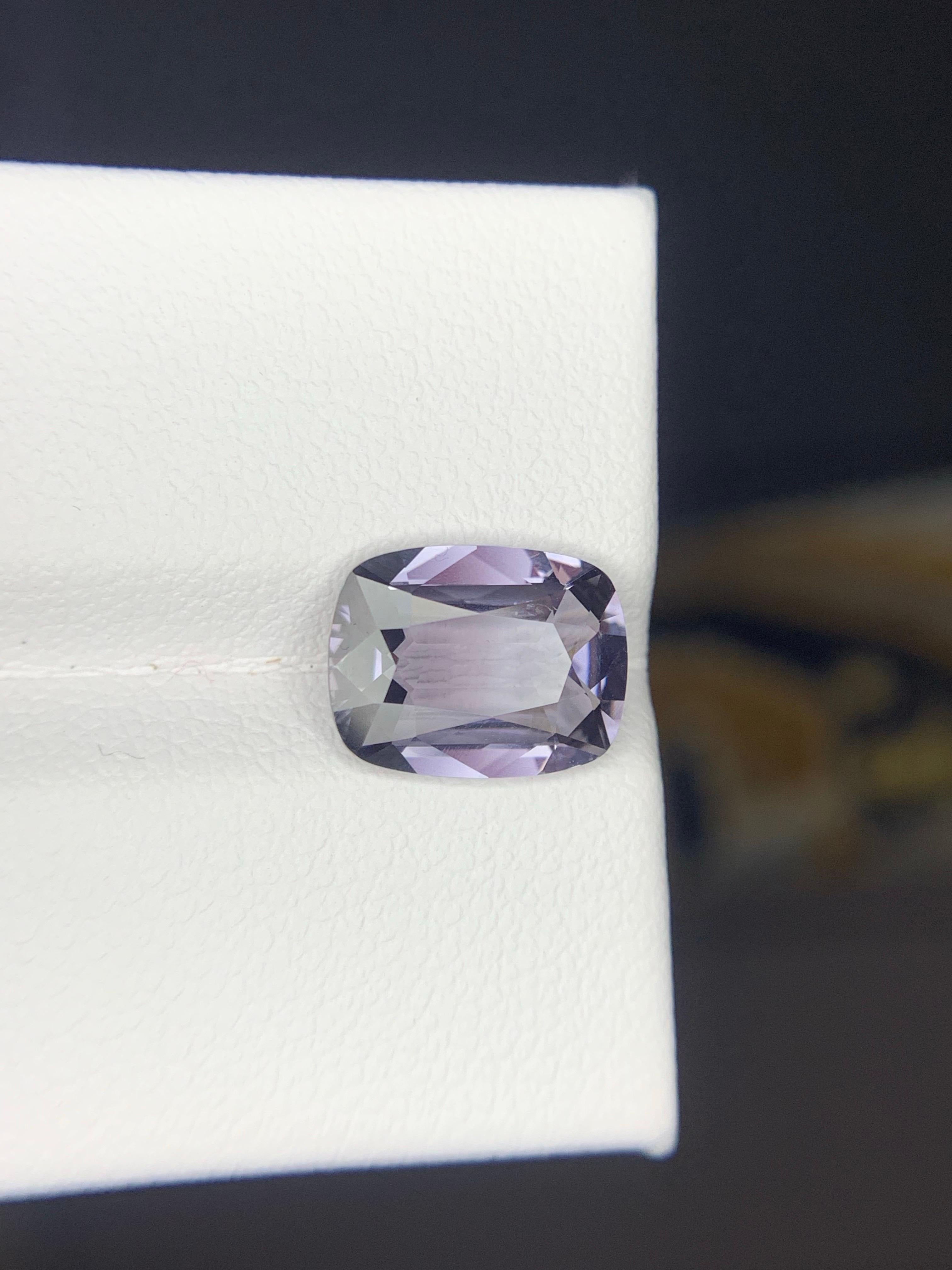 GFCO-zertifizierte 2,56 Karat natürliche lose grau blau Spinell aus Myanmar Mine im Angebot 8