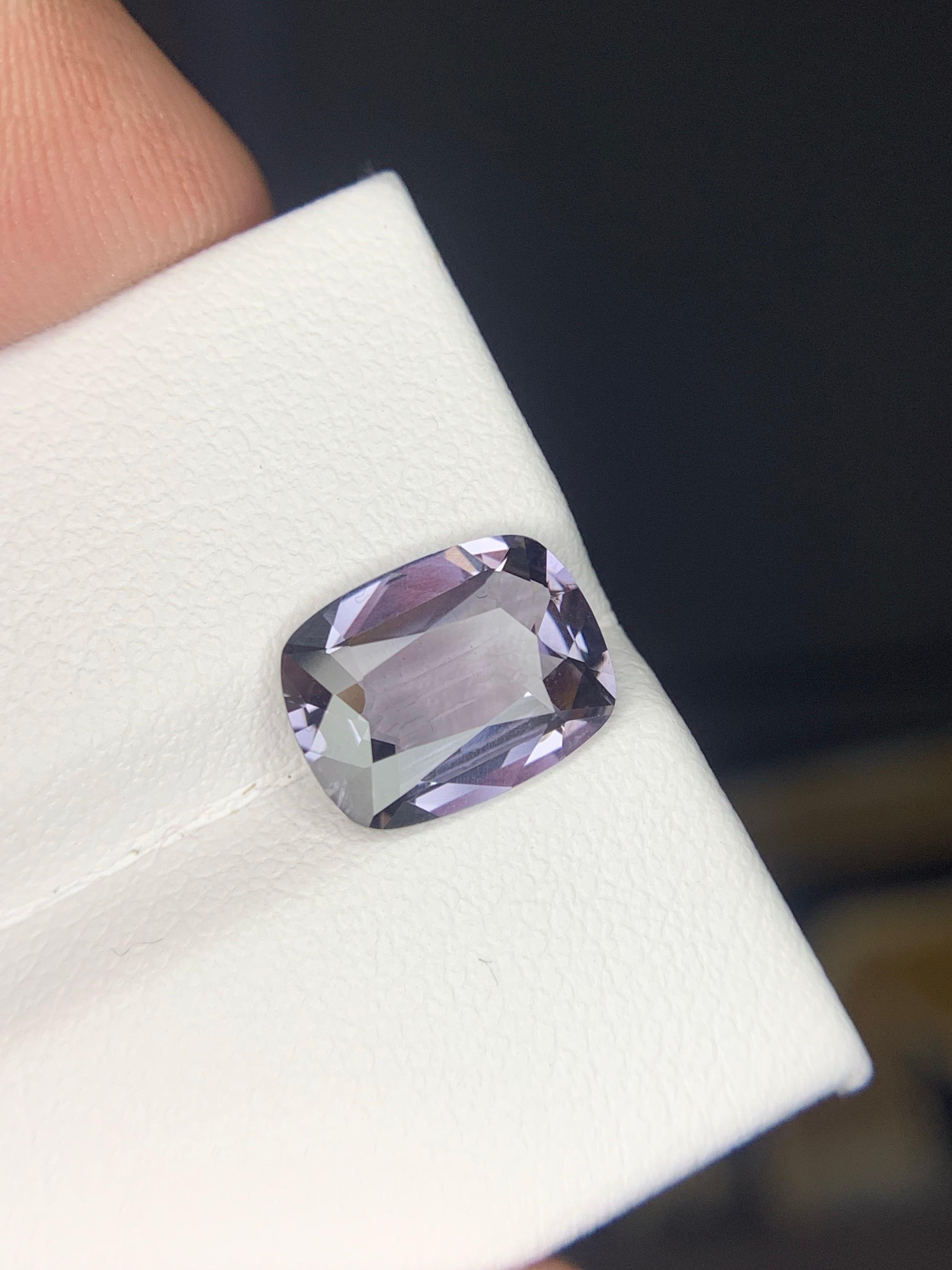 GFCO-zertifizierte 2,56 Karat natürliche lose grau blau Spinell aus Myanmar Mine im Angebot 9