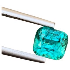 2.15 Carat Natural Loose Blueish Green Tourmaline Gemstone Afghan Mine