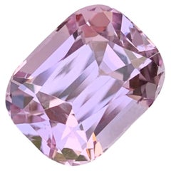 11.15 Kunzita natural suelta rosa violácea en forma de cojín para joyería